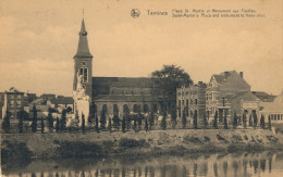 TAMINES  PLACE ST.MARTIN ET MONUMENT AUX FUSILLES                    ZIE AFBEELDINGEN - Sambreville