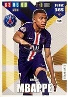 169 Kylian Mbappé - Paris Saint-Germain - Carte Panini FIFA 365 2020 Adrenalyn XL Trading Cards - Trading Cards