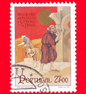 PORTOGALLO - Usato - 1982 - 8° Centenario Della Nascita Di San Francesco D'Assisi - 27.00 - Used Stamps