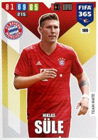 180 Niklas Süle - FC Bayern München - Carte Panini FIFA 365 2020 Adrenalyn XL Trading Cards - Trading Cards