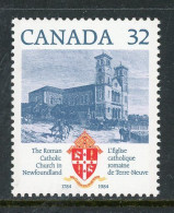 Canada MNH 1984 Roman Catholic Church - Unused Stamps