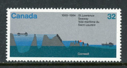 Canada MNH 1984 St. Lawrence Seaway - Unused Stamps