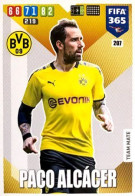 207 Paco Alcácer - Borussia Dortmund - Carte Panini FIFA 365 2020 Adrenalyn XL Trading Cards - Trading Cards