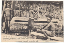 Mission Des SALOMON - Cloche Taillée Dans Un Tronc D'arbre - Solomon Islands