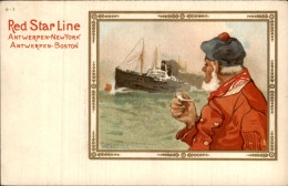 Reclame - Handel - Red Star Line - Other & Unclassified