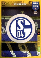 208 Club Badge - FC Schalke 04 - Carte Panini FIFA 365 2020 Adrenalyn XL Trading Cards - Trading Cards