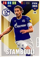 216 Benjamin Stambouli - FC Schalke 04 - Carte Panini FIFA 365 2020 Adrenalyn XL Trading Cards - Trading Cards