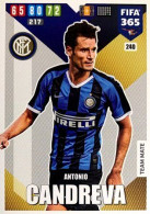 240 Antonio Candreva - FC Internazionale Milano - Carte Panini FIFA 365 2020 Adrenalyn XL Trading Cards - Trading Cards