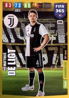 249 Matthijs De Ligt - Juventus - Carte Panini FIFA 365 2020 Adrenalyn XL Trading Cards - Trading Cards