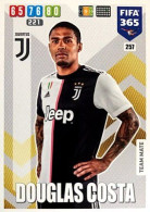 257 Douglas Costa - Juventus - Carte Panini FIFA 365 2020 Adrenalyn XL Trading Cards - Trading Cards