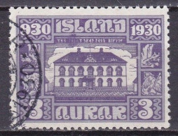 IS020A – ISLANDE – ICELAND – 1930 – MILLENARY OF THE ALTHING – SG # 158 USED 9,50 € - Usati