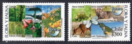 Chile 2003 UPAEP Flora And Fauna 2V MNH - Cile