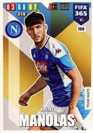 269 Kostas Manolas - SSC Napoli - Carte Panini FIFA 365 2020 Adrenalyn XL Trading Cards - Trading Cards