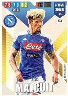 273 Kevin Malcuit - SSC Napoli - Carte Panini FIFA 365 2020 Adrenalyn XL Trading Cards - Trading Cards