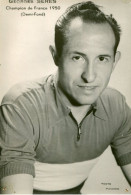 Photo De Georges Sérès Coureur Cycliste Champion De France 1950 Demi-fond Dédicacée - Sporten