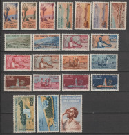 COTES DES SOMALIS - 1947 - ANNEE COMPLETE - YT N° 264/282 + A20/22 * MLH - COTE Pour * = 73 EUR. - Unused Stamps