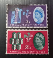 Grande Bretagne 1962 National Productivity Year   Gravure: Printed By Harrison - Usati