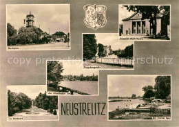 72633318 Neustrelitz Marktplatz Friedrich Wolf Theater Gutenbergstrasse Glambeck - Neustrelitz