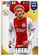 297 Kasper Dolberg - AFC Ajax - Carte Panini FIFA 365 2020 Adrenalyn XL Trading Cards - Trading Cards