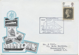 GB SPECIAL EVENT POSTMARKS 1970 INTERNATIONAL SHIP STAMP EXHIBITION 3rd OCTOBER 1970 WALLASEY CHESHIRE On Superb Souveni - Covers & Documents