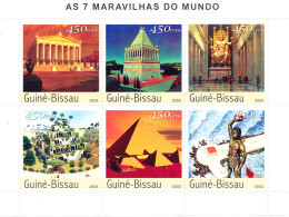 Guiné-Bissau - 2003 - The Seven Wonders Of The World - MNH - Guinea-Bissau