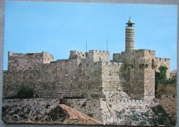 ISRAEL JERUSALEM OLD CITY CITADEL FORT TOWER DAVID HOLY LAND POSTCARD CARTE POSTALE POSTKARTE ANSICHTSKARTE CARTOLINA - Israel