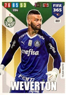 322 Weverton - Palmeiras - Carte Panini FIFA 365 2020 Adrenalyn XL Trading Cards - Trading Cards