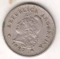 7317----ARGENTINA  10  CENTAVOS  1897 - Argentinië