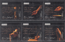 2010 Alderney Florence Nightingale Nurses Health Complete Set Of 6  MNH @ BELOW FACE VALUE - Alderney