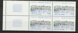 N° 3107 Série Touristique: Sablé-sur-Sarthe; Beau Bloc De 4 Timbres Neuf Impeccable - Ungebraucht