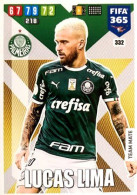 332 Lucas Lima - Palmeiras - Carte Panini FIFA 365 2020 Adrenalyn XL Trading Cards - Trading Cards