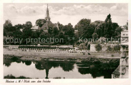 72632827 Rheine Blick Von Der Bruecke Kirche Rheine - Rheine