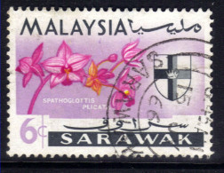 Sarawak Malaysia 1965 QE2 6ct Pictorial Used SG 215 ( A839 ) - Sarawak (...-1963)