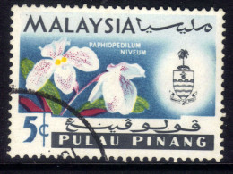 Penang Malaysia 1965 QE2 5ct Pictorial Used SG 67 ( B570 ) - Penang