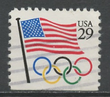 Etats Unis - Vereinigte Staaten - USA 1991 Y&T N°1940b - Michel N°2129Du (o) - 29c Drapeau Américain - Used Stamps