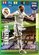364 Karim Benzema - Real Madrid CF - Carte Panini FIFA 365 2020 Adrenalyn XL Trading Cards - Trading Cards
