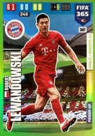 367 Robert Lewandowski - FC Bayern München - Carte Panini FIFA 365 2020 Adrenalyn XL Trading Cards - Trading Cards