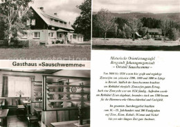 72632428 Johanngeorgenstadt Gasthaus Sauschwemme Historische Orientierungstafel  - Johanngeorgenstadt