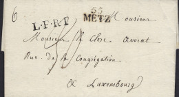 Luxembourg - Luxemburg -  Préphilatélie - Lettre 1829  Adressé Au Monsieur Le Clerc Avocat , Luxembourg - ...-1852 Préphilatélie