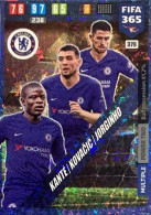 379 N'Golo Kante / Mateo Kovačić / Jorginho - Chelsea - Carte Panini FIFA 365 2020 Adrenalyn XL Trading Cards - Trading Cards