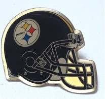 Pin's Casque Foot Ball Américain STEELERS, Steelers De Pittsburgh - Football