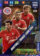 386 Martínez / Alcantara / Goretzka - FC Bayern Müchen - Carte Panini FIFA 365 2020 Adrenalyn XL Trading Cards - Trading Cards