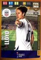 395 Carli Lloyd - United States - Carte Panini FIFA 365 2020 Adrenalyn XL Trading Cards - Trading Cards