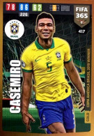 417 Casemiro - Brazil - Carte Panini FIFA 365 2020 Adrenalyn XL Trading Cards - Trading Cards