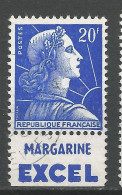 TYPE MARIANNE DE MULLER Type L N° 1011B PUB EXCEL OBL / Used - Used Stamps