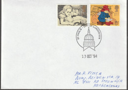 Engeland 1994, Letter Sent To Steenwijk, Netherland, Spec. Stamped St Paul's City Of London - Briefe U. Dokumente