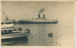 Photo Originale Du Paquebot L'Athos 2, Format 8/13 - Boats