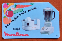 Italie.   Carte Téléphonique., Phonecard. Moulinex - Sonstige – Europa