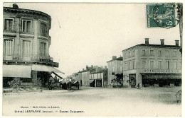 33 - CB52819CPA - LESPARRE - Cours Cassanet - Hotel Du Lion D'or - Très Bon état - GIRONDE - Lesparre Medoc