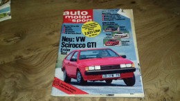 152/ AUTO MOTOR ND SPORT HEFT 14 1981 SCIROCCO GTI - Auto En Transport